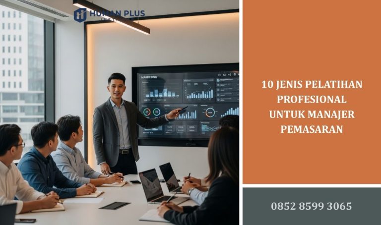 10 Jenis Pelatihan Profesional untuk Manajer Pemasaran