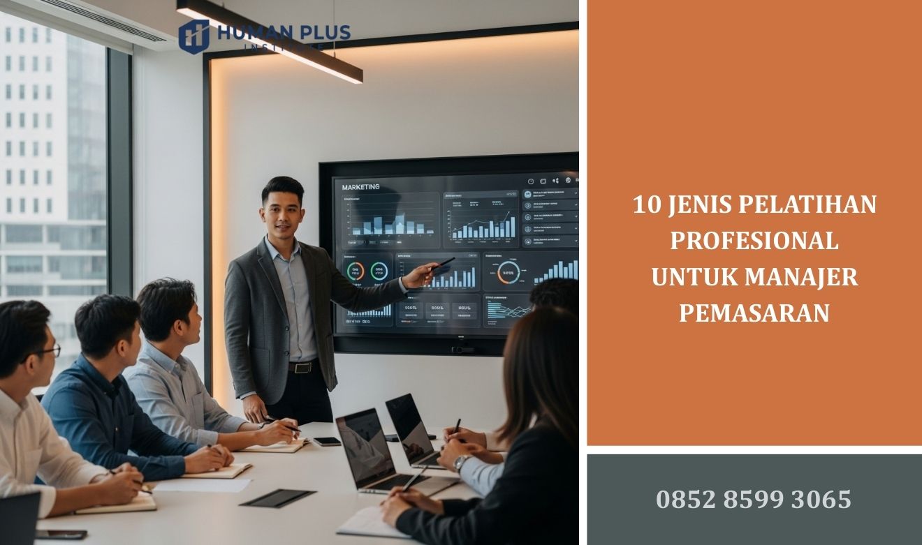 10 Jenis Pelatihan Profesional untuk Manajer Pemasaran