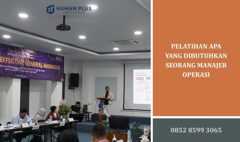 Pelatihan Apa yang Dibutuhkan Seorang Manajer Operasi?